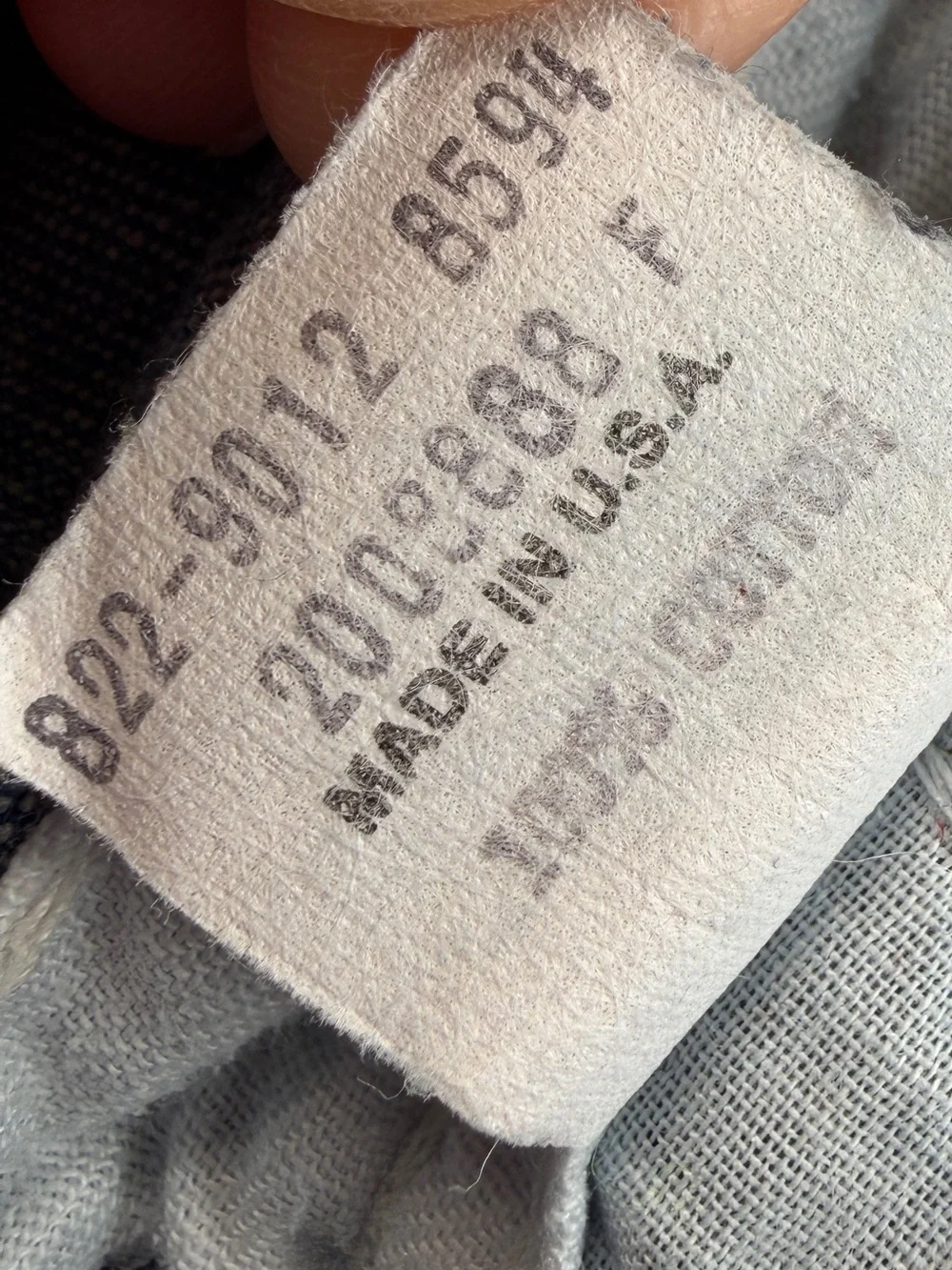 VTG Oshkosh B’Gosh Vestbak Solid Denim Blue Jean Overalls‎ Made in USA Unisex 3T